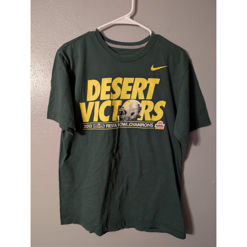Nike Oregon Ducks 2013 Fiesta Bowl Champions T-Shirt Large Desert Victors